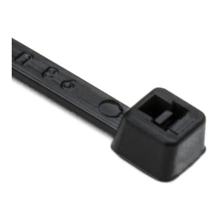 Hellermanntyton 4" CABLE TIE 18LB, 3/4" BUNDLE DIA., BLACK 1000/PK ROHS, PK 1000 T18R0M4